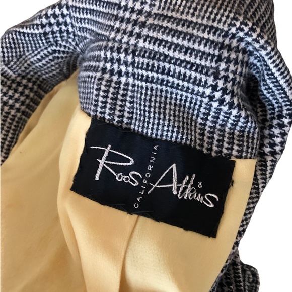 ROOS ATKINS VINTAGE GLEN PLAID SKIRT SUIT- SO CHIC & AMAZING! Sz Small - Picture 3 of 5